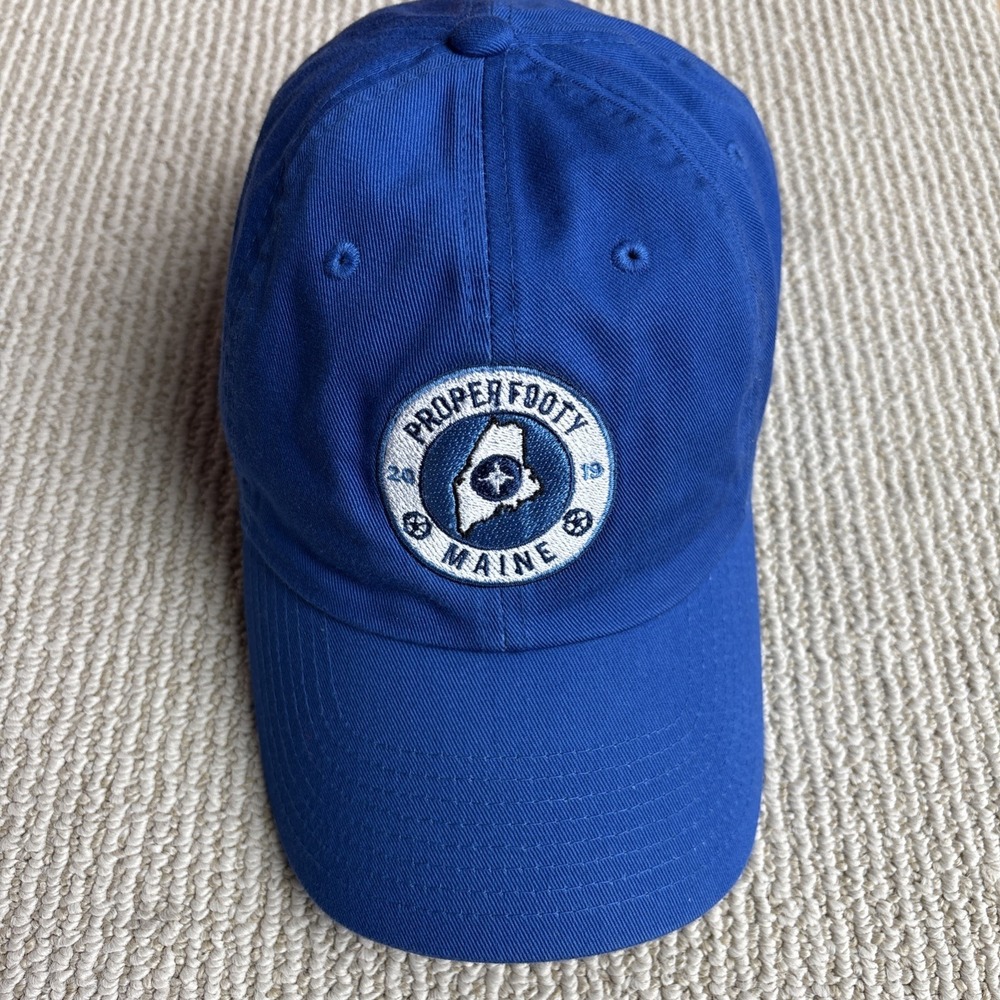Proper Footy Maine Soccer Strapback Baseball Hat Cap Adjustable Nike